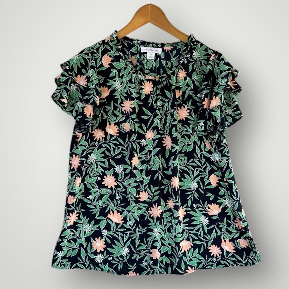 🎉5 for $45🎉 Liz Claiborne top blouse shirt size M